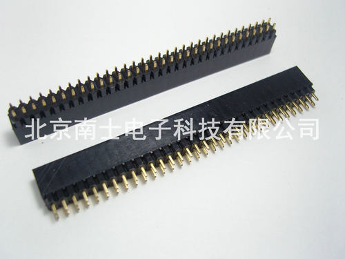 诺凌 noxtlon PC104 插座 2*32P 64P 双排座排母 间距2.54mm 短针