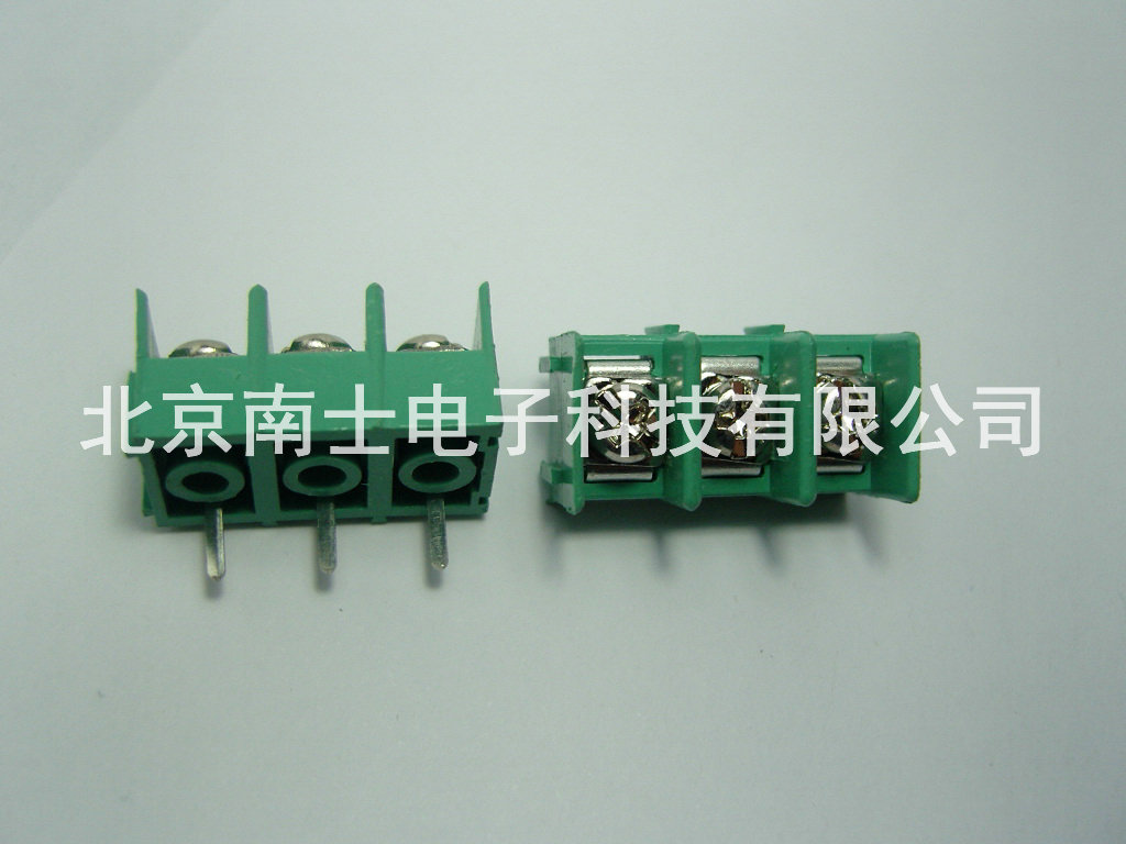 MG/DG/KF7.62-3P 接线端子PCB栅栏式7.62MM接线柱 KF7620 可拼接