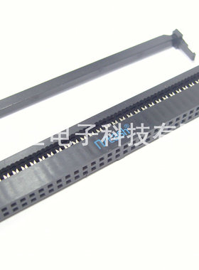 精工南士 FC-64P IDC压线头 ISP接头JTAG牛角插头2.54mm间距 黑色