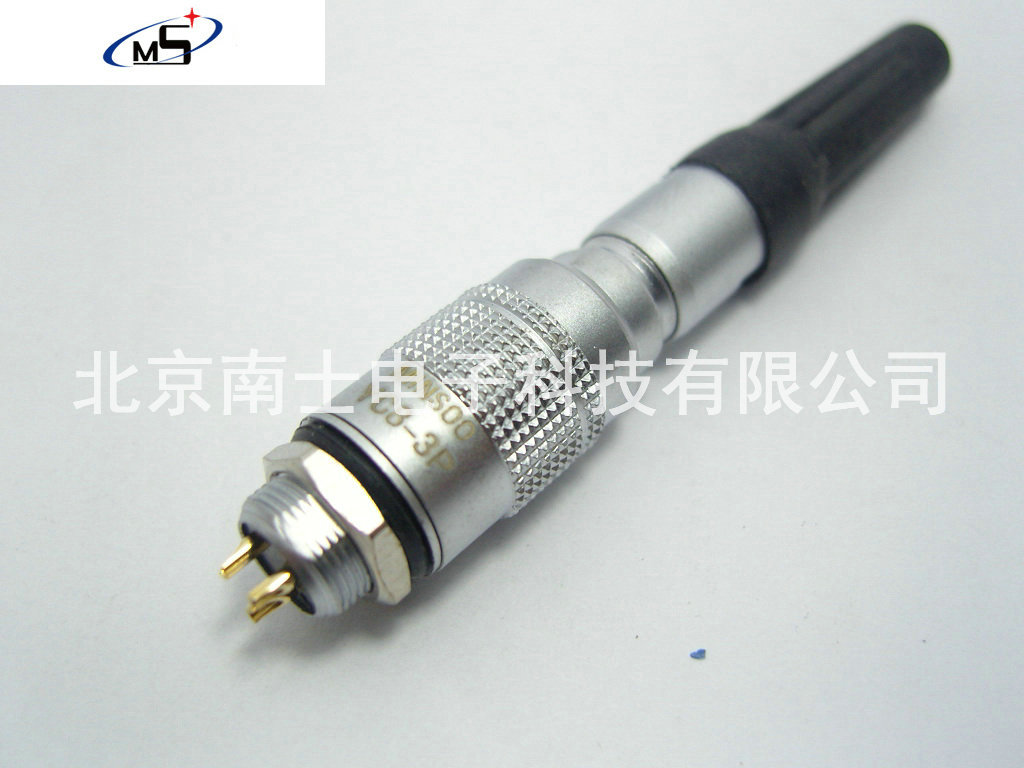MINSOO敏烁 YC8 3芯 航空插头插座 8MM快速插拔 精密连接器 B型