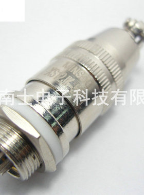 MINSOO 敏烁 XS12 5芯 航空插头 圆形插座 12mm 快速插拔 推拉式