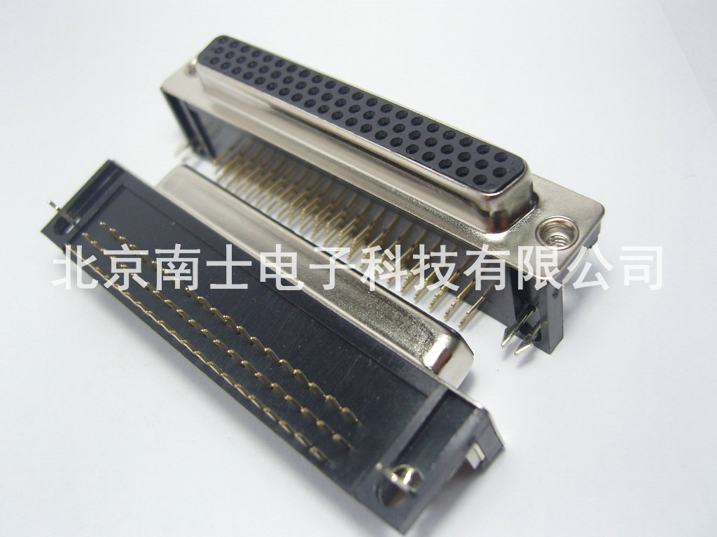 优质 镀金 HDR62母头 DR62孔 HDB62 DB62 弯脚 插板 焊板式 铆合