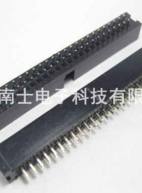 DENK DC3-50P 直针 简易牛角 ISP下载接口 JTAG 插座 2.54mm间距