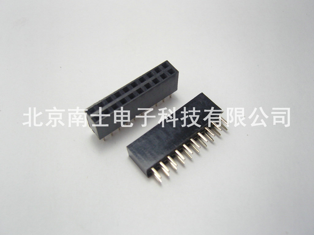 优质 镀金 2*10P 20PIN 双排座 双排母座 排针 插座 间距2.54MM