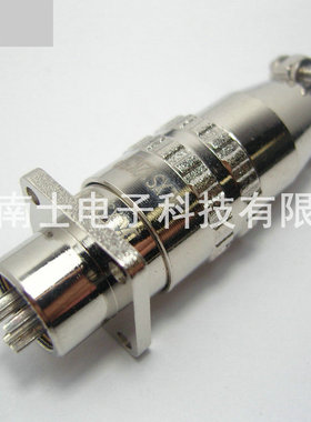 JINLIAN 锦连 XS12 5芯 航空插头 法兰插座 开孔12mm XS12K5P/J5A