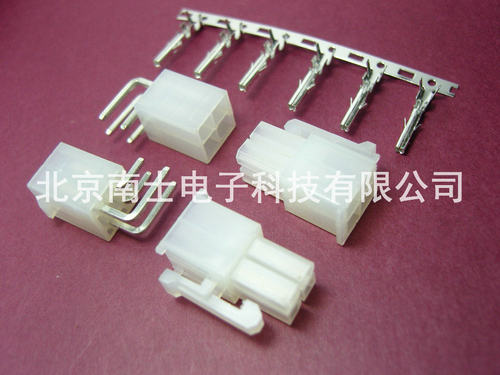 优质 5569/5557 4P 弯针座 双排接插件 接线端子 4.2MM连接器