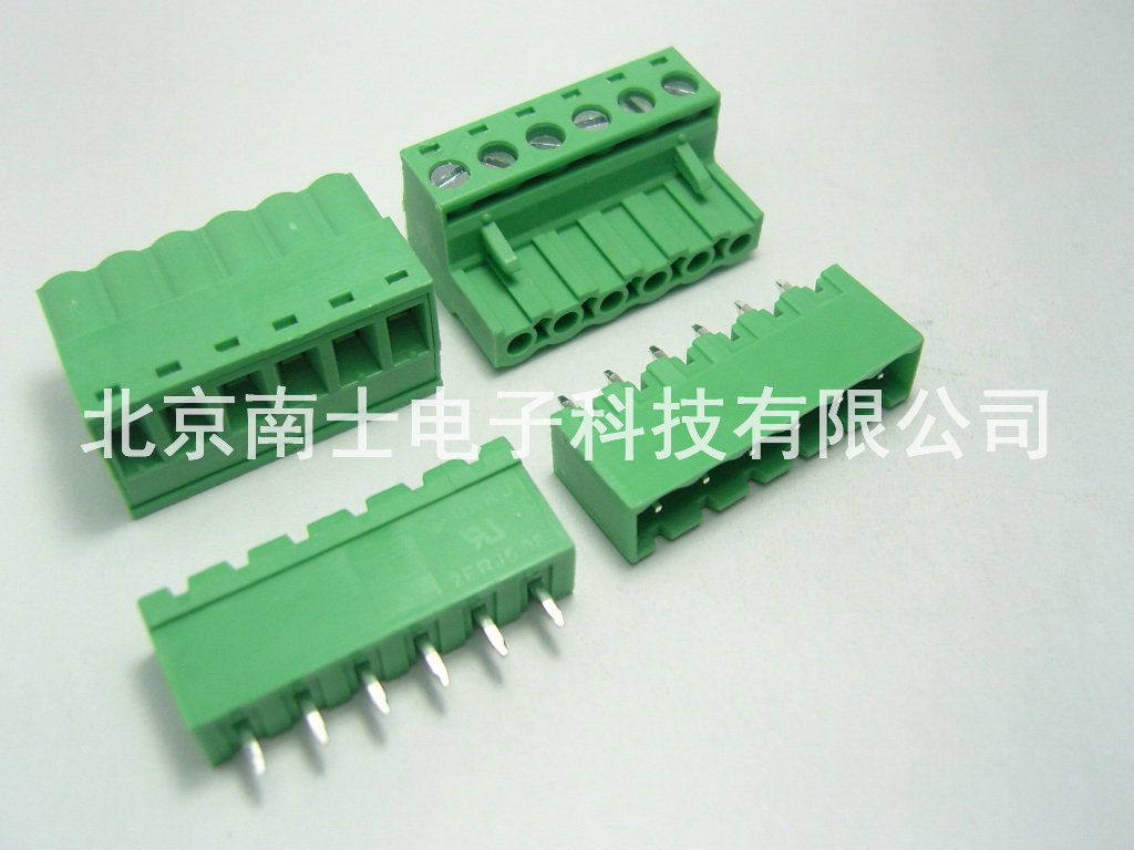 日精 2ERJVC-6P 插拔式 接线端子 间距5.08MM KF2EDG VC 封口 直