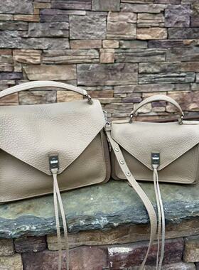 COCO美国代购 Rebecca Minkoff Darren邮差包限定灰色大号小号