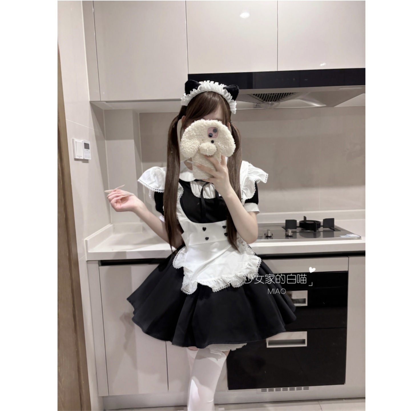 某音爆款!重工日系女仆装公主裙