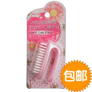 日本AISEN 爱染指甲刷手柄洗手刷美甲工具指甲缝清洁刷衣领刷包邮