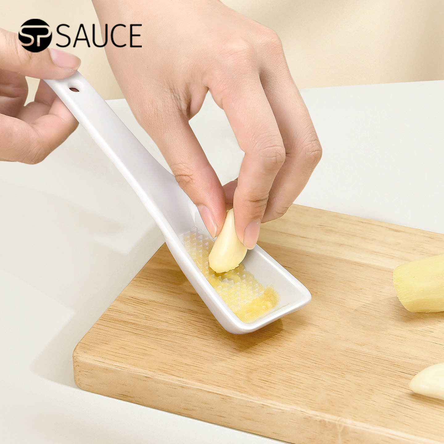 陶瓷磨姜器研磨器手动捣蒜蓉磨