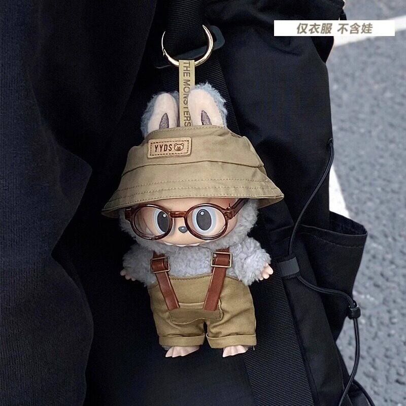 一二三代Labubu衣服拉布布娃衣