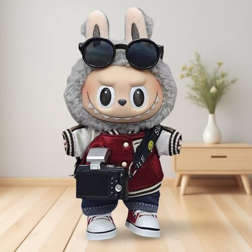 棒球服一二三代可乐Labubu娃衣服