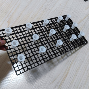 鱼缸造景垫板支架可叠加底滤板滤材底板DIY乌龟晒台网格板可裁剪