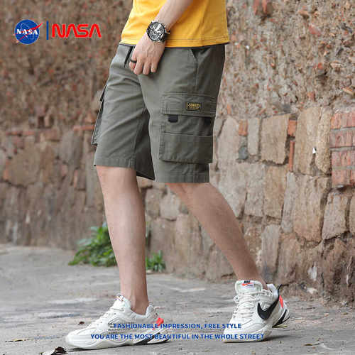 NASAGISS纯棉百搭休闲日系男裤