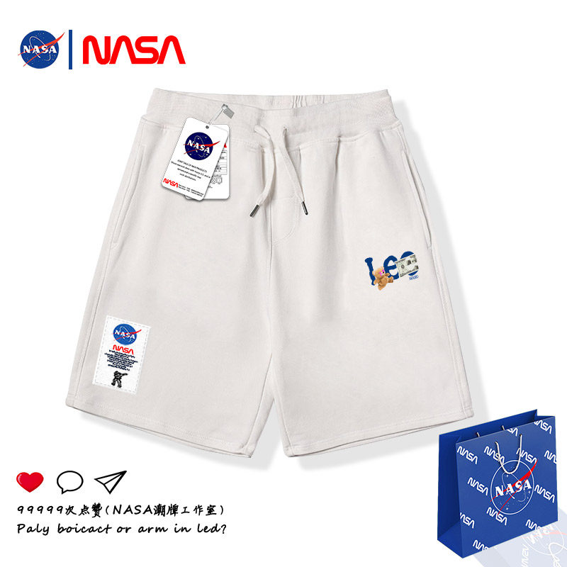 联名情侣休闲裤长裤男女潮牌ins松紧带百搭运动裤子leel77-向钱进