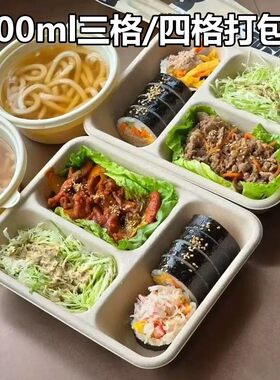一次性餐盒分格便当盒多格打包盒