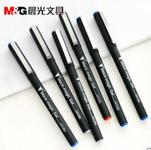 晨光AGP13902 中性笔 水笔 0.5mm 办公中性笔 黑骑士签字笔