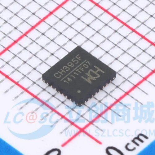 全新原装CH395F 贴片 QFN32 以太网协议栈芯片
