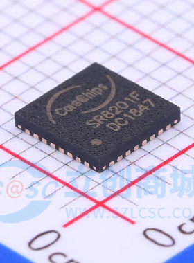 全新原装 贴片 SR8201F QFN-32 100M以太网PHY收发IC芯片