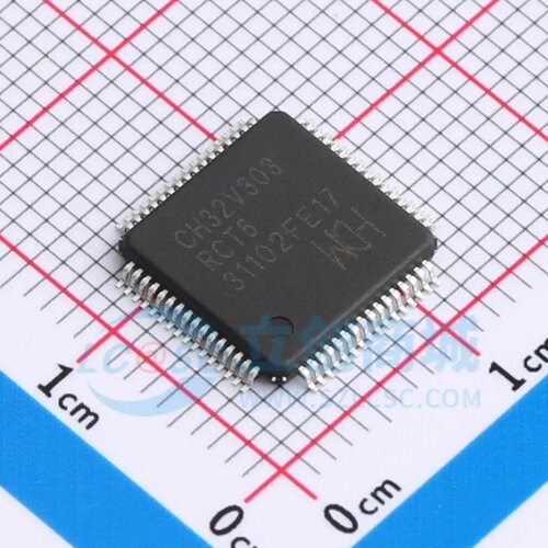 全新原装 CH32V303RCT6 封装LQFP64M 微控制器IC芯片