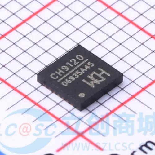 全新原装CH9120串口转以太网模块 USB/TTL/RS232/RS485转RJ45网口