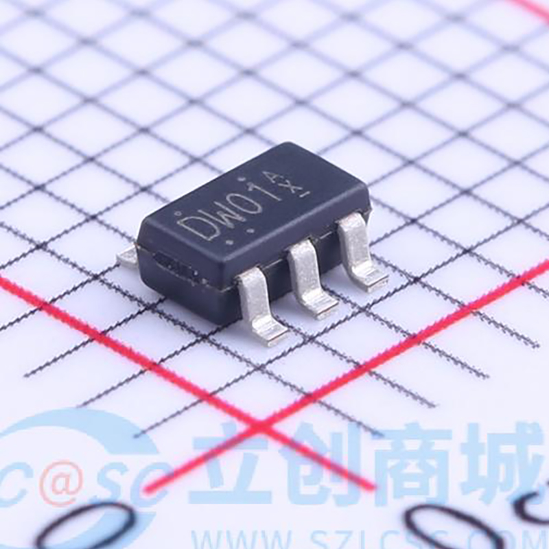 全新原装  DW01A-G SOT-23-6 单节锂电池保护IC芯片