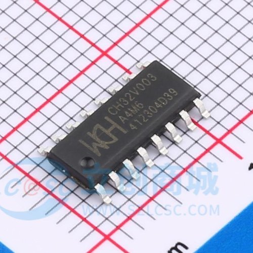 全新原装 CH32V003A4M6 贴片SOP16 微芯片 单片机IC MCU芯片