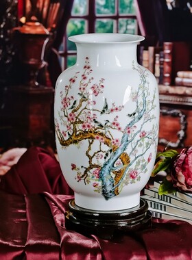 景德镇中式风田园工艺品陶瓷花瓶