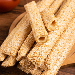 皖菜园细阳旧县麻糖288克罐装纯手工老式怀旧特产空心酥糖麦芽糖