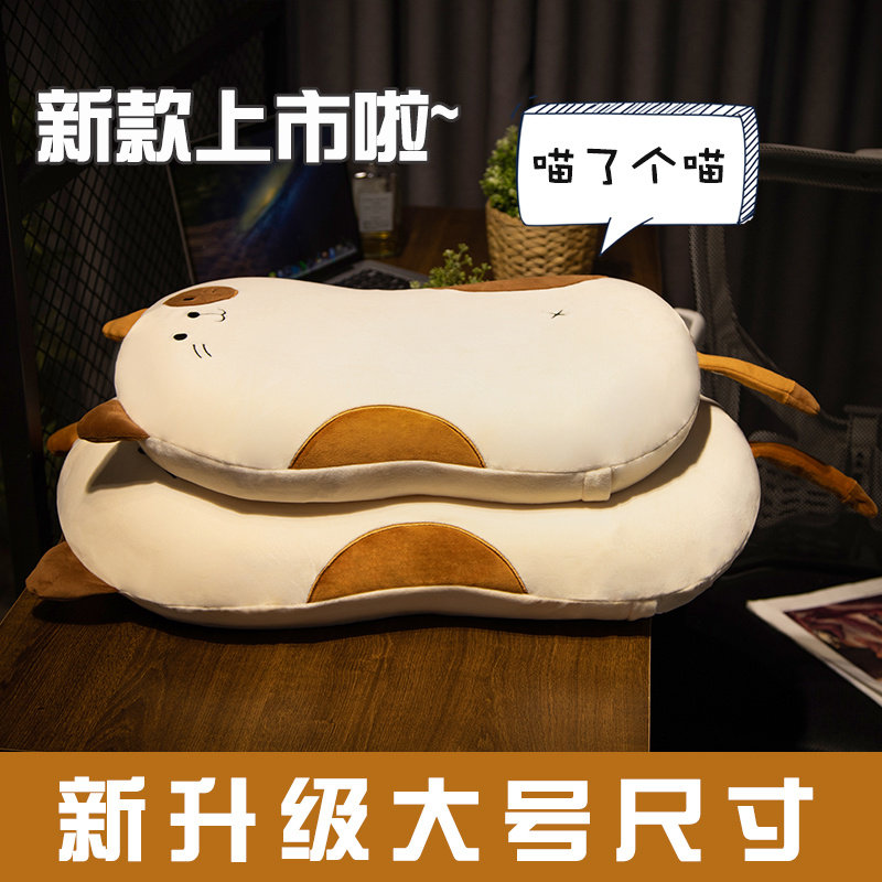 皇帛通用毛绒记忆棉助眠枕头助眠