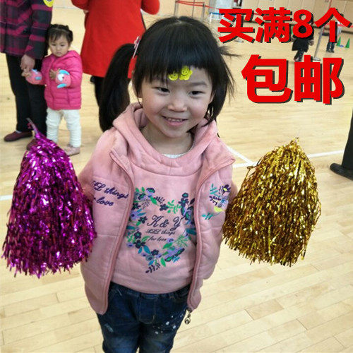 舞蹈手花幼儿园拉拉队手握开幕式