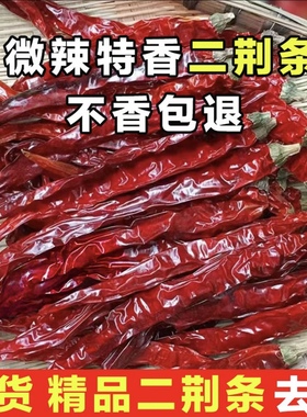 500g微辣红辣椒湖南特产农家自制红辣椒干干货香辣二荆条皱皮辣子
