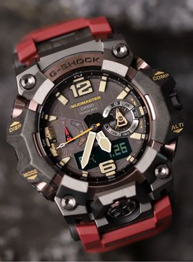 卡西欧GWG大泥王太阳能B1000电波1A4蓝宝石2000海拔指南针手表男