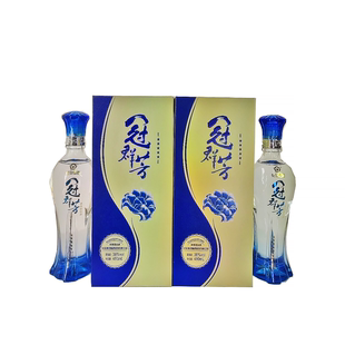 冠群芳五星浓香型白酒菏泽地方名酒38度480ml6瓶箱花冠点滴杰作