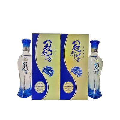 冠群芳五星浓香型白酒菏泽地方名酒38度480ml6瓶箱花冠点滴杰作