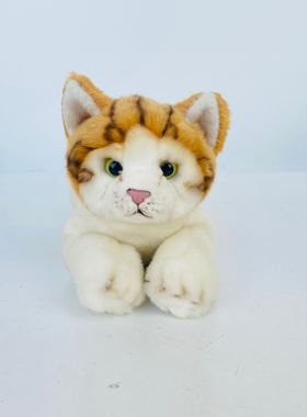 russ黄猫猫咪毛绒玩具 精品厚料黄色猫咪毛绒娃娃 质量好 小可爱