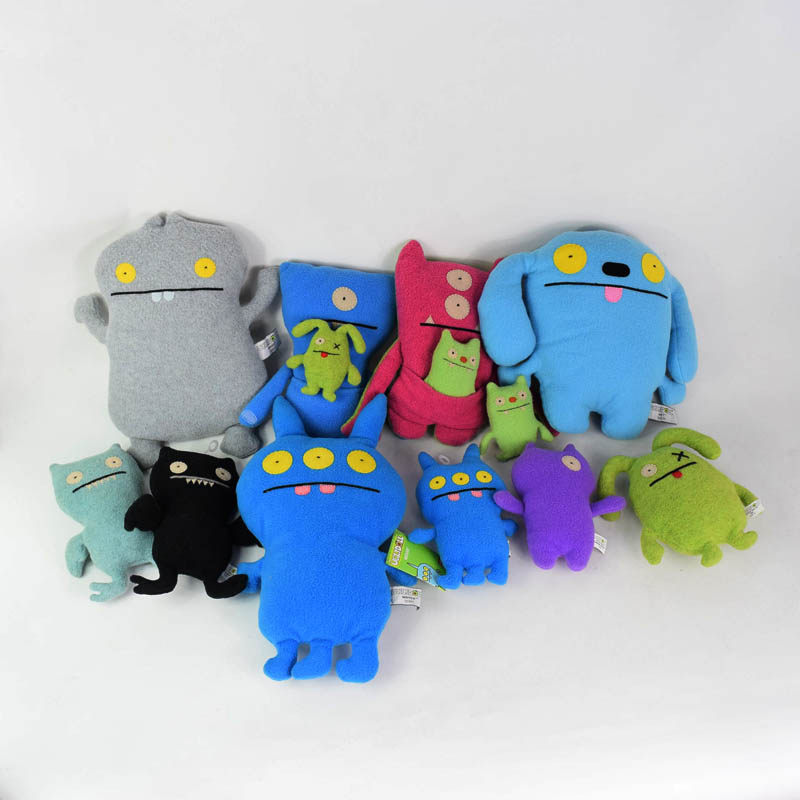 uglydoll 美国gund丑娃娃抱枕靠背 可爱搞怪丑萌丑娃毛绒玩具