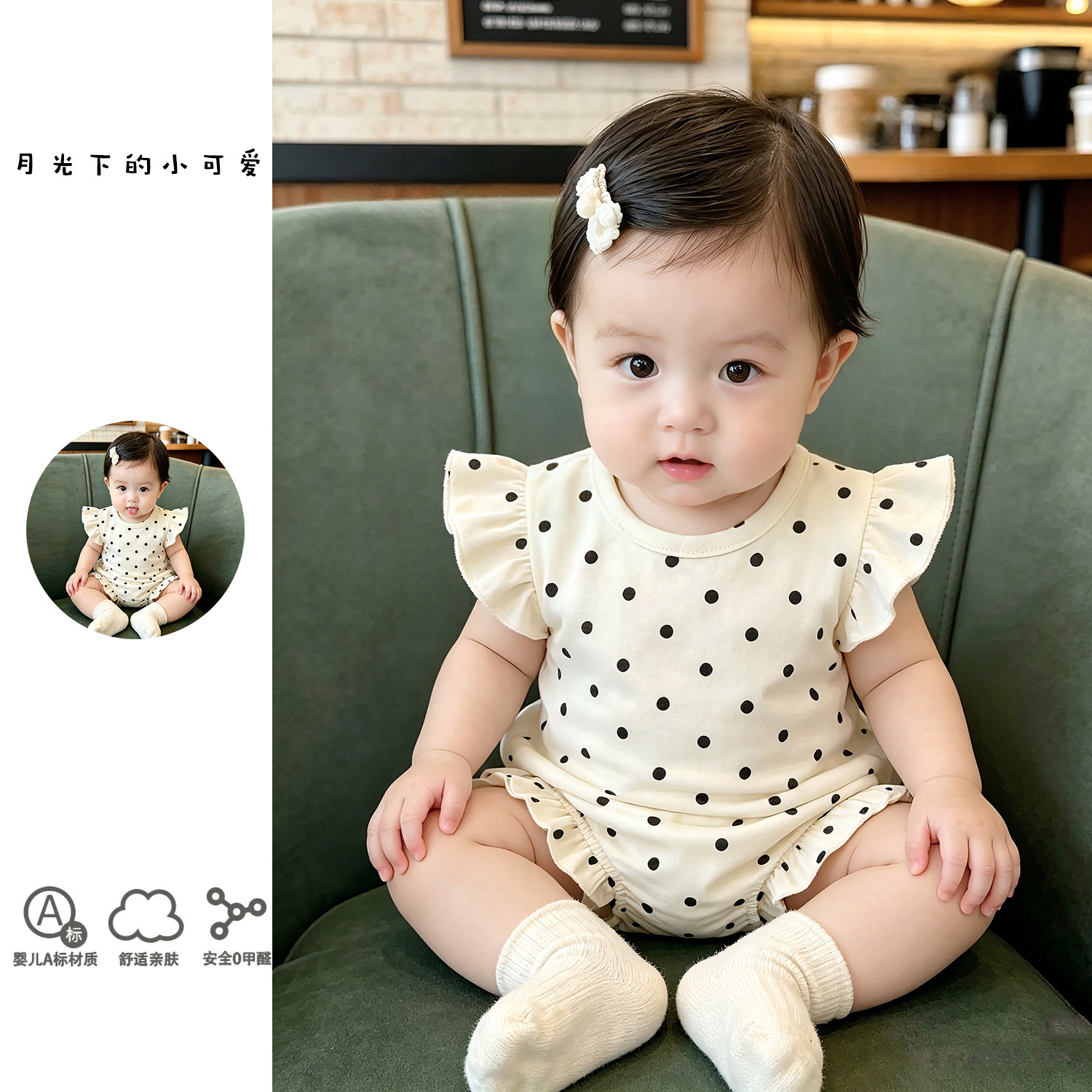 婴儿套装外出服短袖宝宝纯棉衣服睡衣家居服短裤薄款婴幼儿夏季