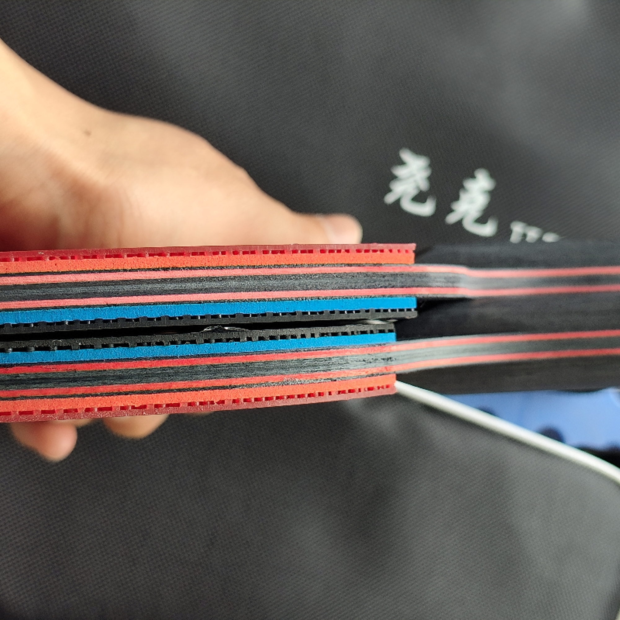 二手高弹性乒乓球拍专业训练比赛初学者处理瑕疵直拍横拍双面反胶