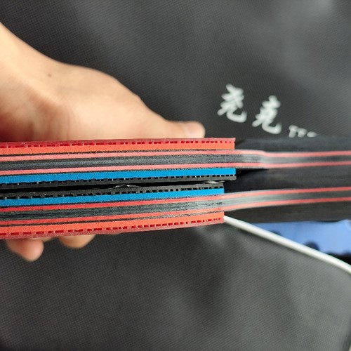 二手高弹性乒乓球拍专业训练比赛初学者处理瑕疵直拍横拍双面反胶