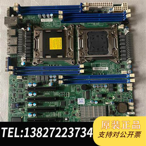全新库存超微 X9DRL-iF 3F服务器主板 2011针双路E5-全新议价