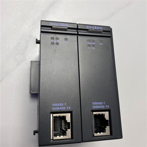 全新库存基恩士 网口模块 KV-LE21V 拆机9新 实物拍摄 议全新议价