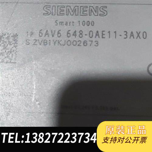 原装正品拆机西门子触摸屏  6AV6 648 -0AE11-3AX0全新议价