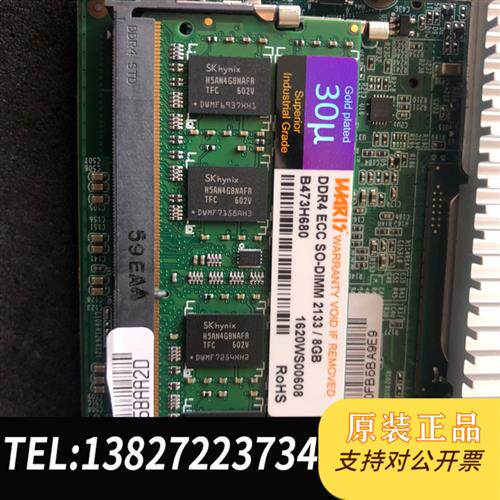 现货原装微型4代工业载入式主板型号:PCOM-B634VG-D15议价