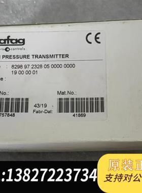 全新库存 8298.97.2328 压力传感器 全新原装全新议价