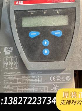 全新库存ABB软启动PSTB570-600-70二手功能包好全新议价