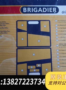 全新库存进口原装BRIGADIER 60件套批头钻头套装全新议价