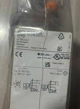 全新库存ifmO1D105激光测距传感器,全新正品。全新议价