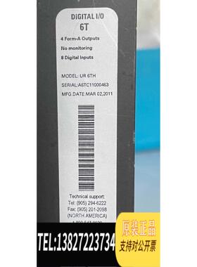 全新原装GE Multilin控制器模块6T UR6TH 需询价